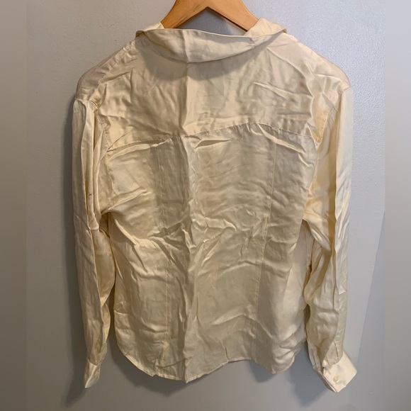 Ralph Lauren 100% Silk Blouse Size 10 - Picture 4 of 12
